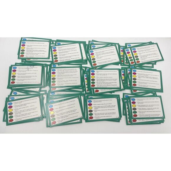 Vintage Trivial Pursuit Mini Pack Set Of 3 The Good Life Flicks Wild Card 1987 - Picture 8 of 11